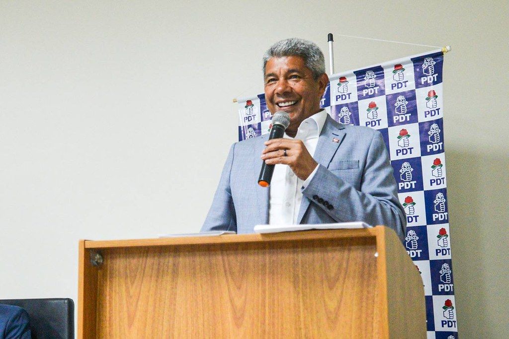 Jerônimo Rodrigues cem evento de adesão do PDT à sua base | Foto: Luciano Carcará